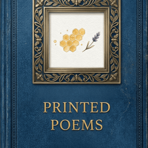 melissa ann speaks printed poems
