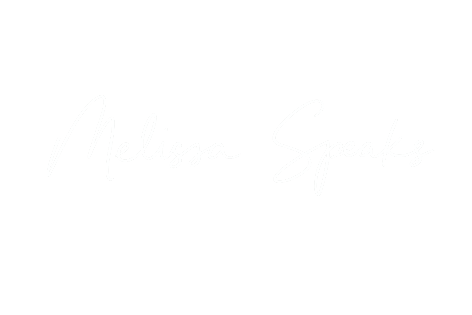 melissa ann speaks signature